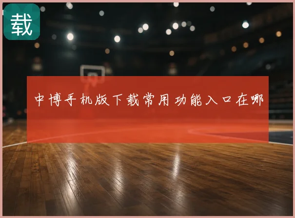 中博手机版下载常用功能入口在哪